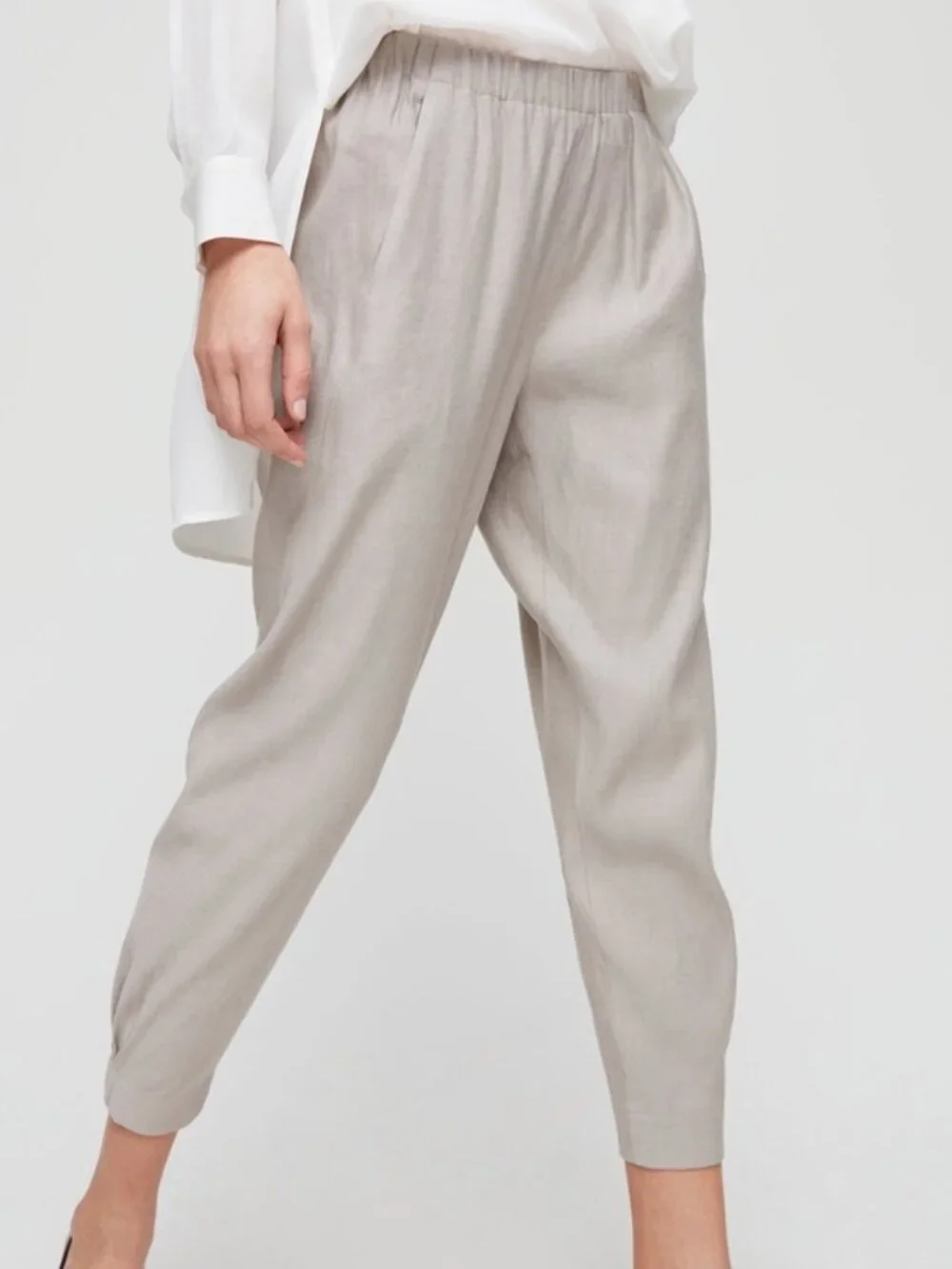 Aritzia Babaton Dexter Linen Pant XXS